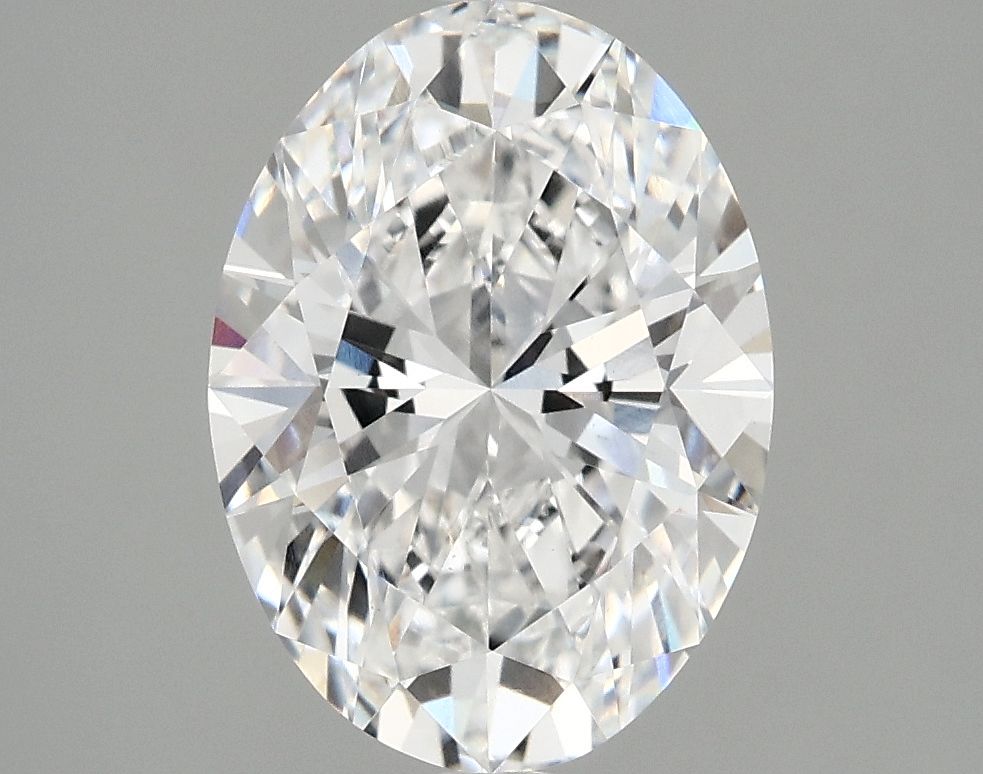 3.07 ct. oval Lab Grown Diamond front image