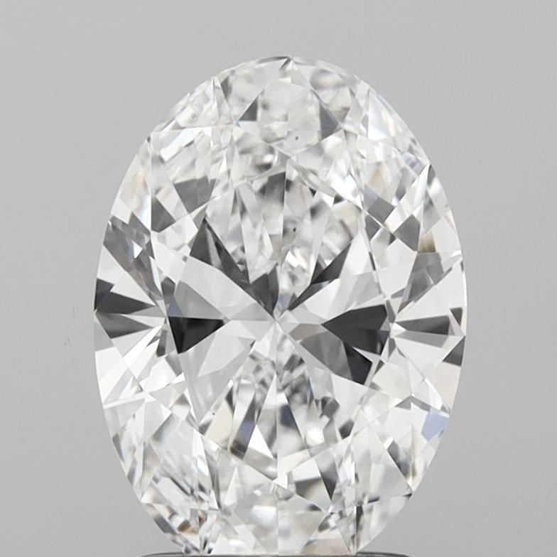 1.59 ct. oval Lab Grown Diamond front image