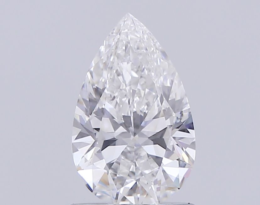 1 ct lab-grown Pear Diamond