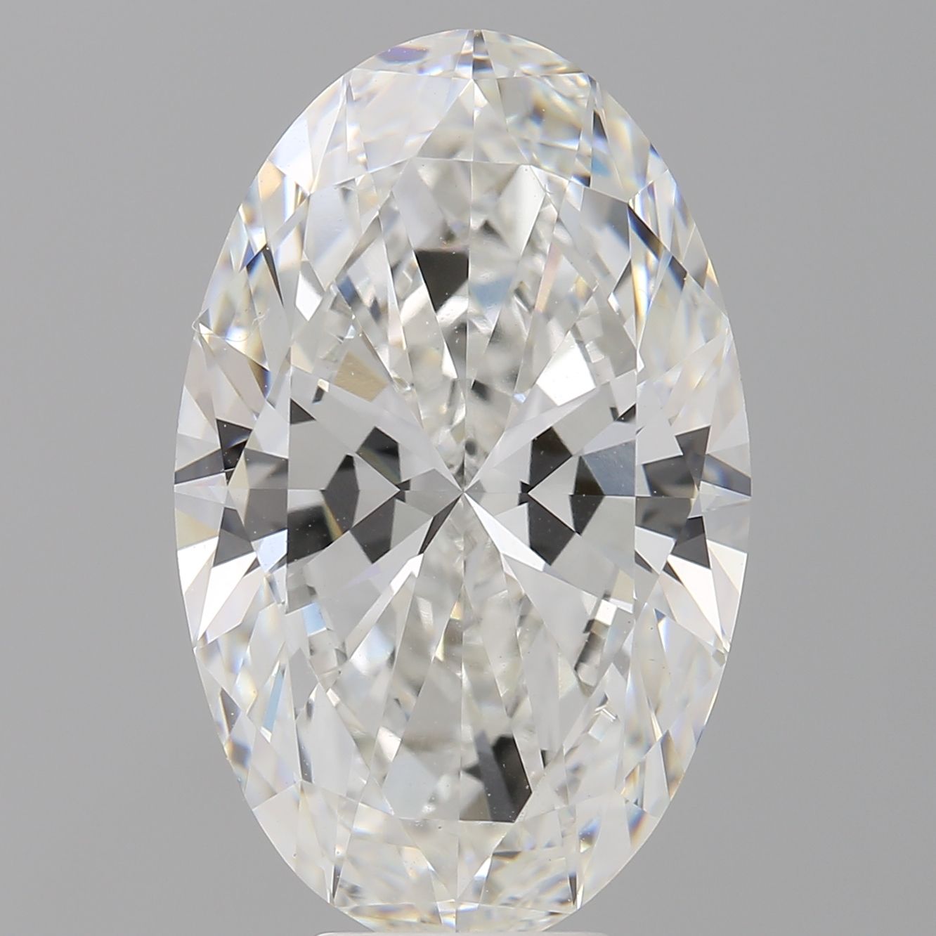 7.01 ct. oval Lab Grown Diamond front image