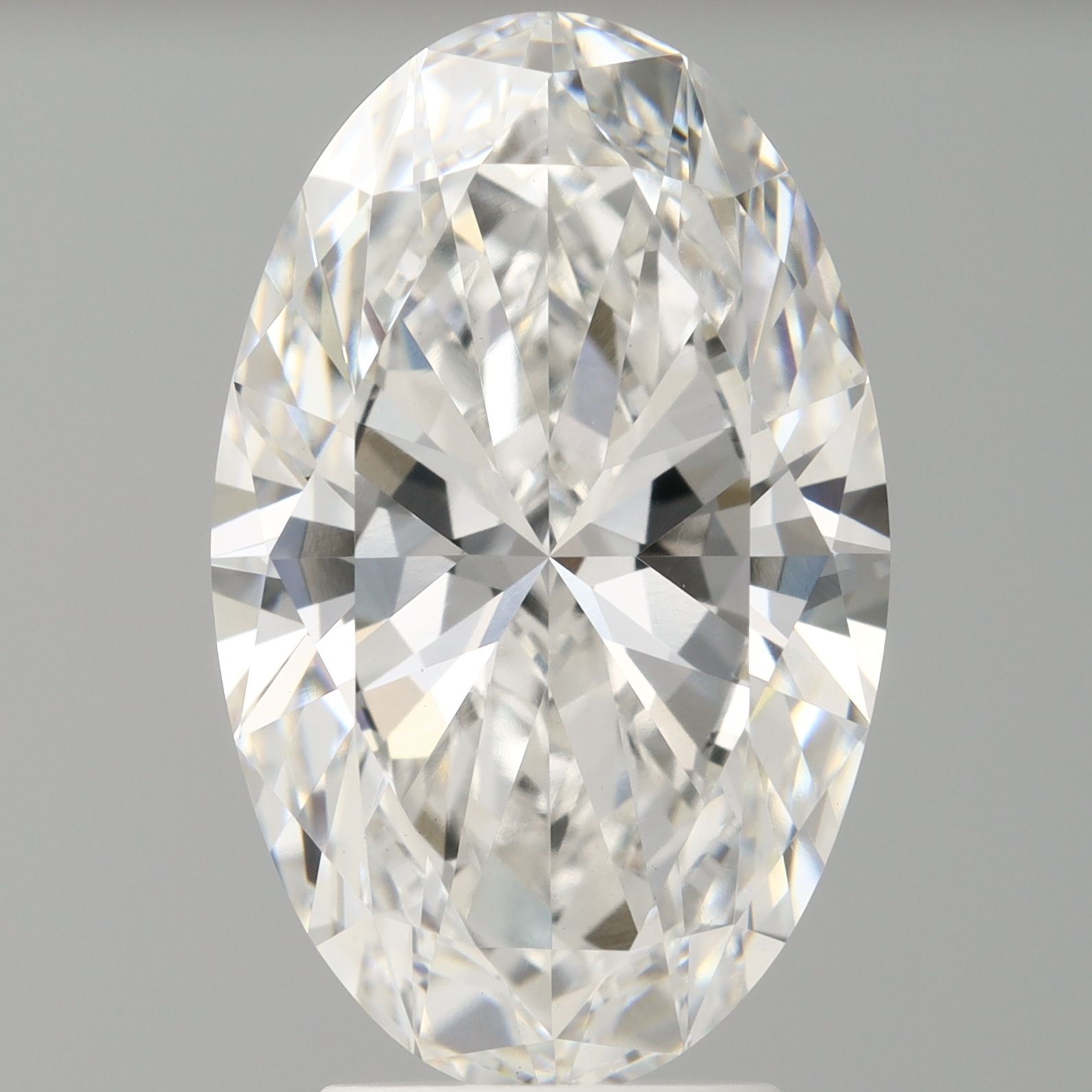 4.00 ct. oval Lab Grown Diamond front image