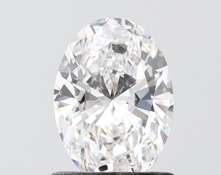 1 ct lab-grown Oval Diamond