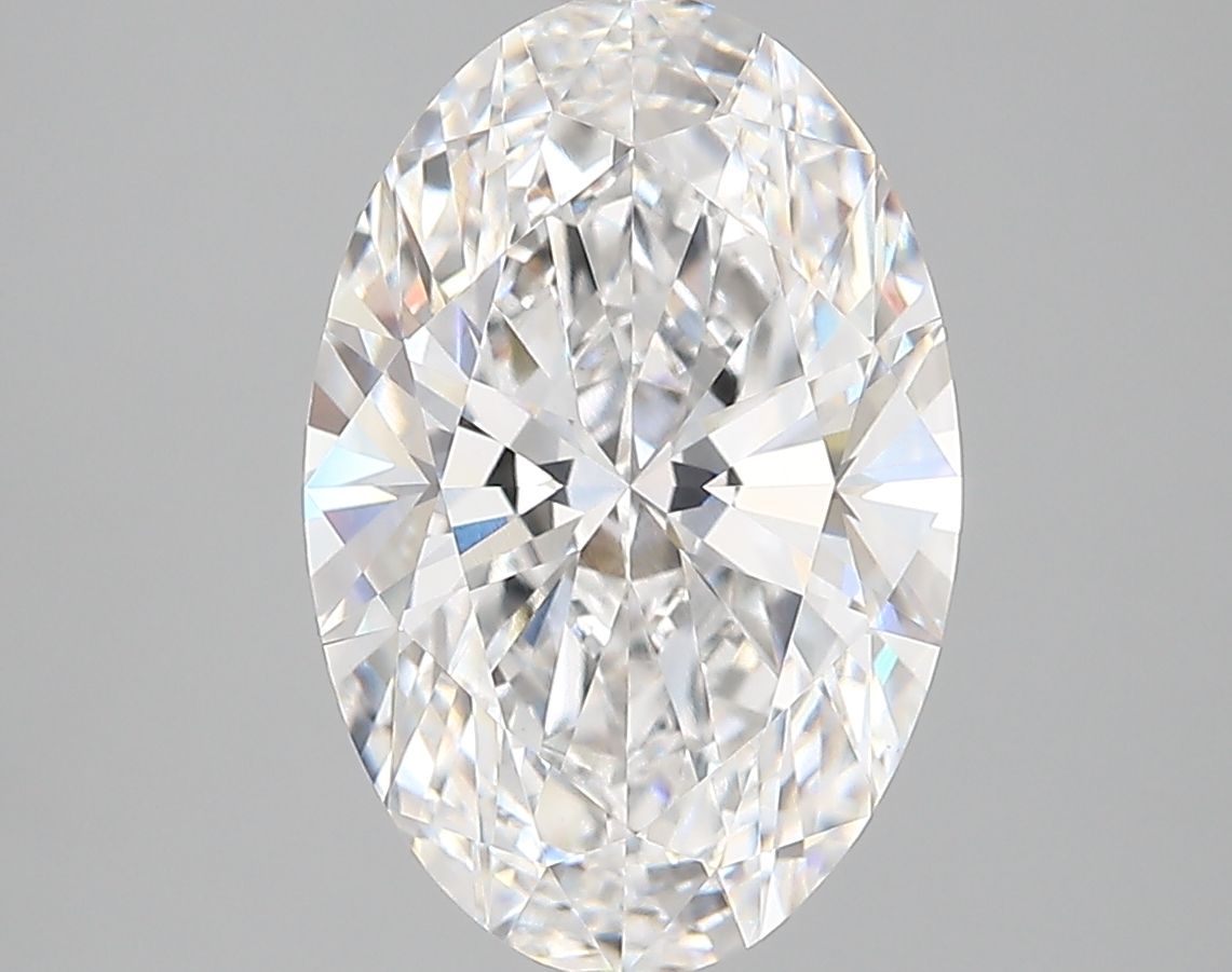 3.85 ct. oval Lab Grown Diamond front image