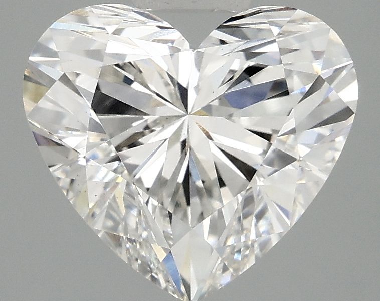 3.1 carat f VS1 EX Cut IGI heart diamond