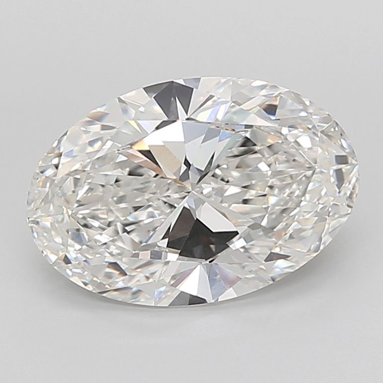7.04 ct. oval Lab Grown Diamond front image