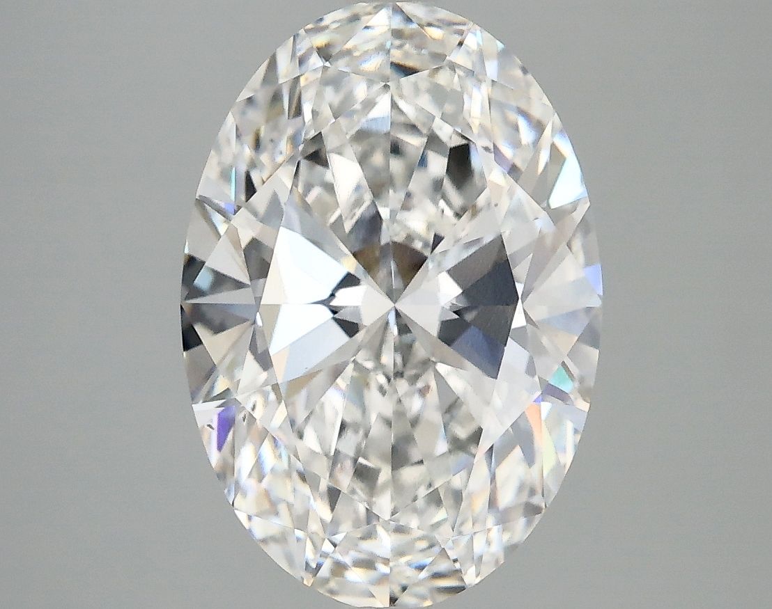 3.87 ct. oval Lab Grown Diamond front image