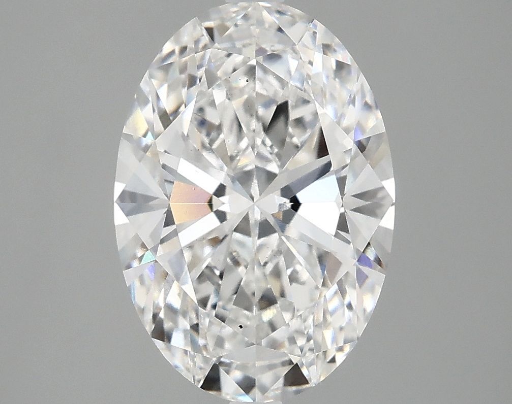 2.96 ct. oval Lab Grown Diamond front image