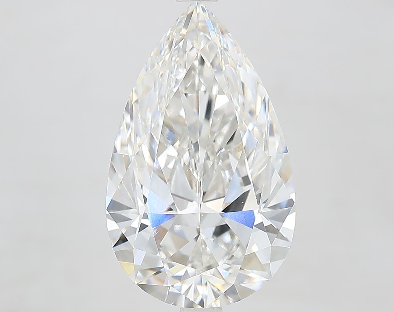 5.07 ct. pear Lab Grown Diamond front image