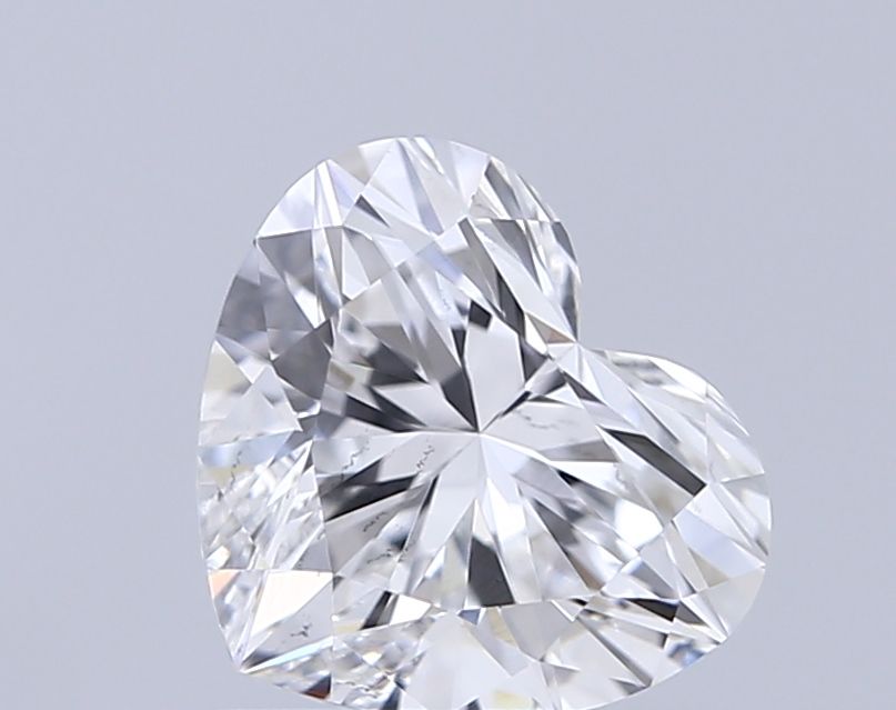 1.02 carat e VS2 EX Cut IGI heart diamond