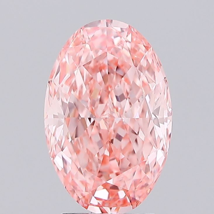 3.02 ct. oval Lab Grown Diamond front image