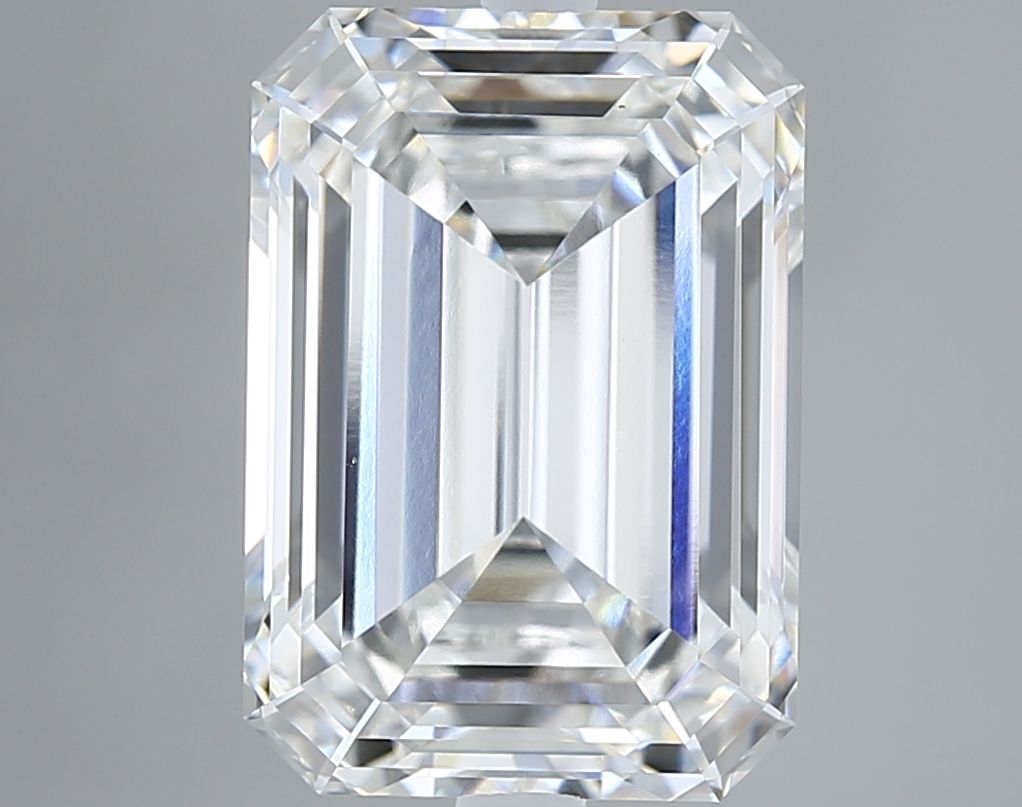 7.08 ct. emerald Lab Grown Diamond front image