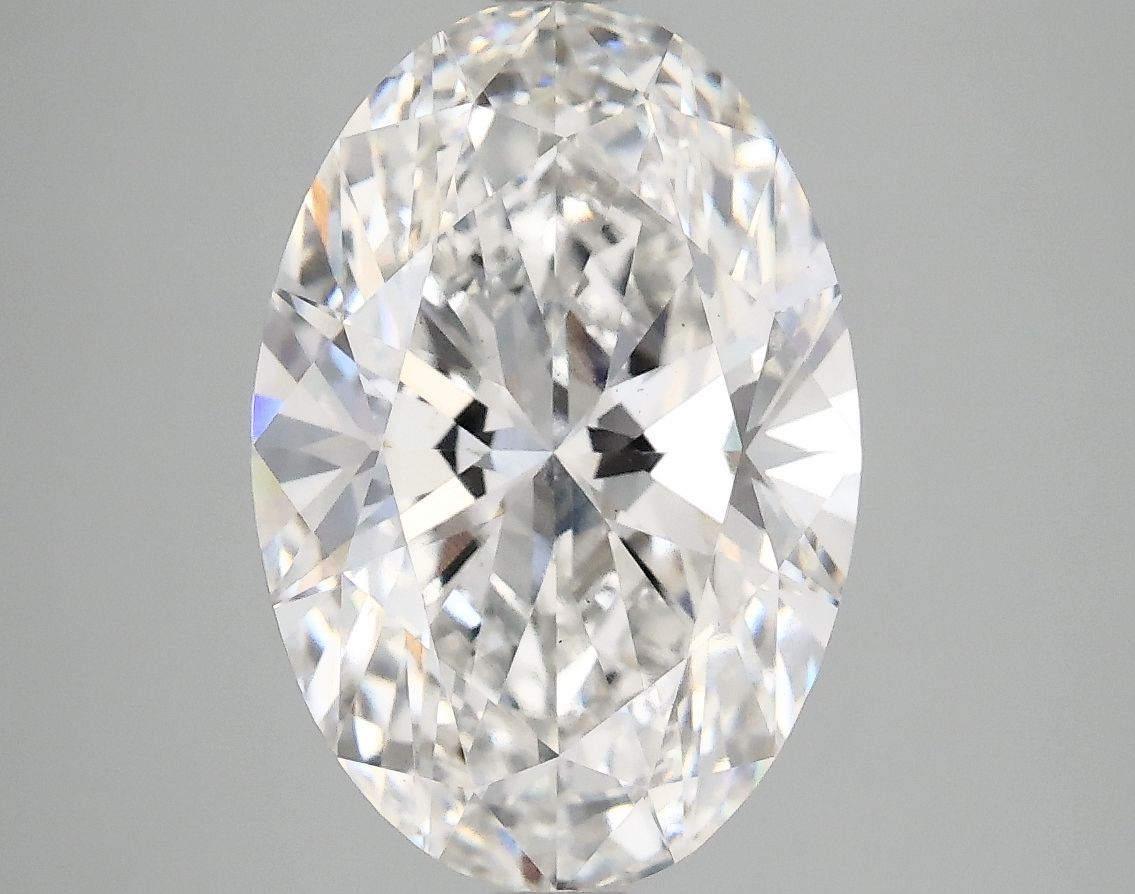 4.09 ct. oval Lab Grown Diamond front image