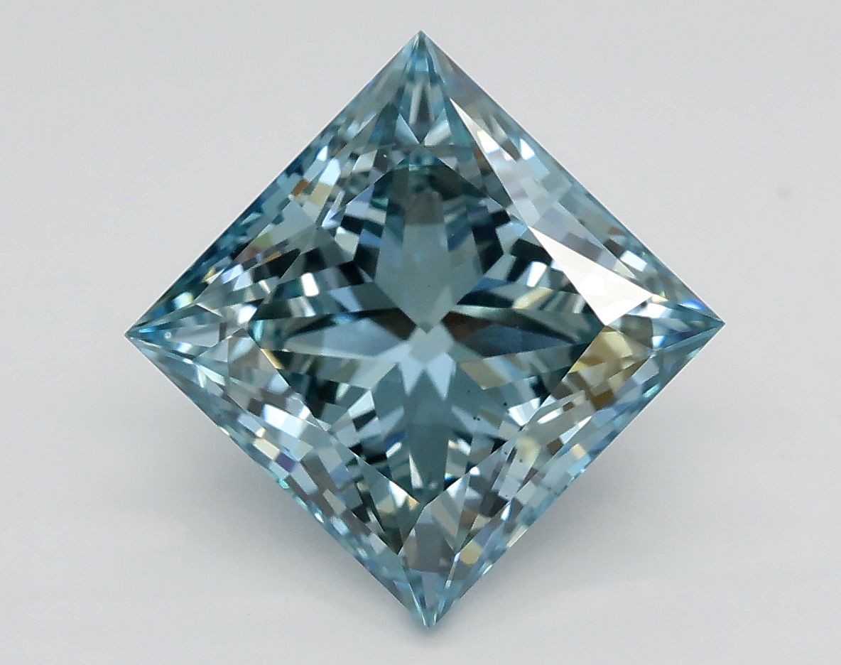 3.22 ct. princess Lab Grown Diamond front image