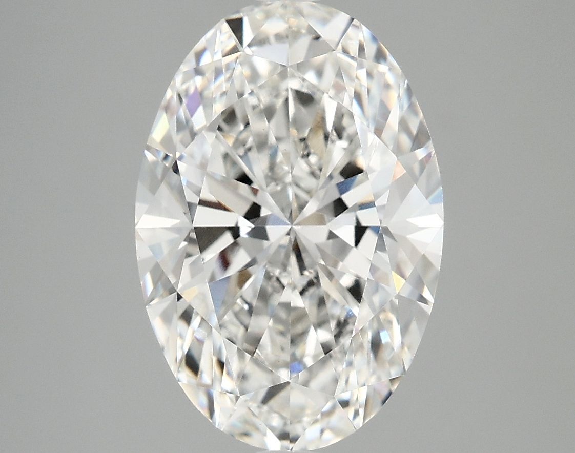 4.10 ct. oval Lab Grown Diamond front image