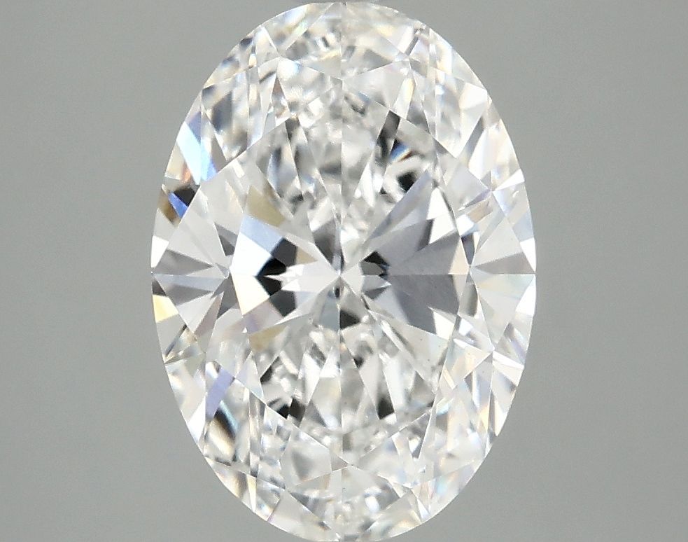 2.97 ct. oval Lab Grown Diamond front image