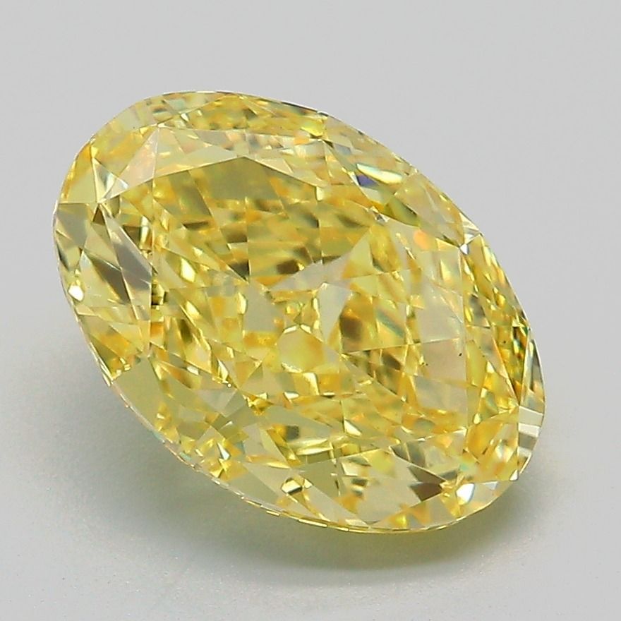 3.21 ct. oval Lab Grown Diamond front image
