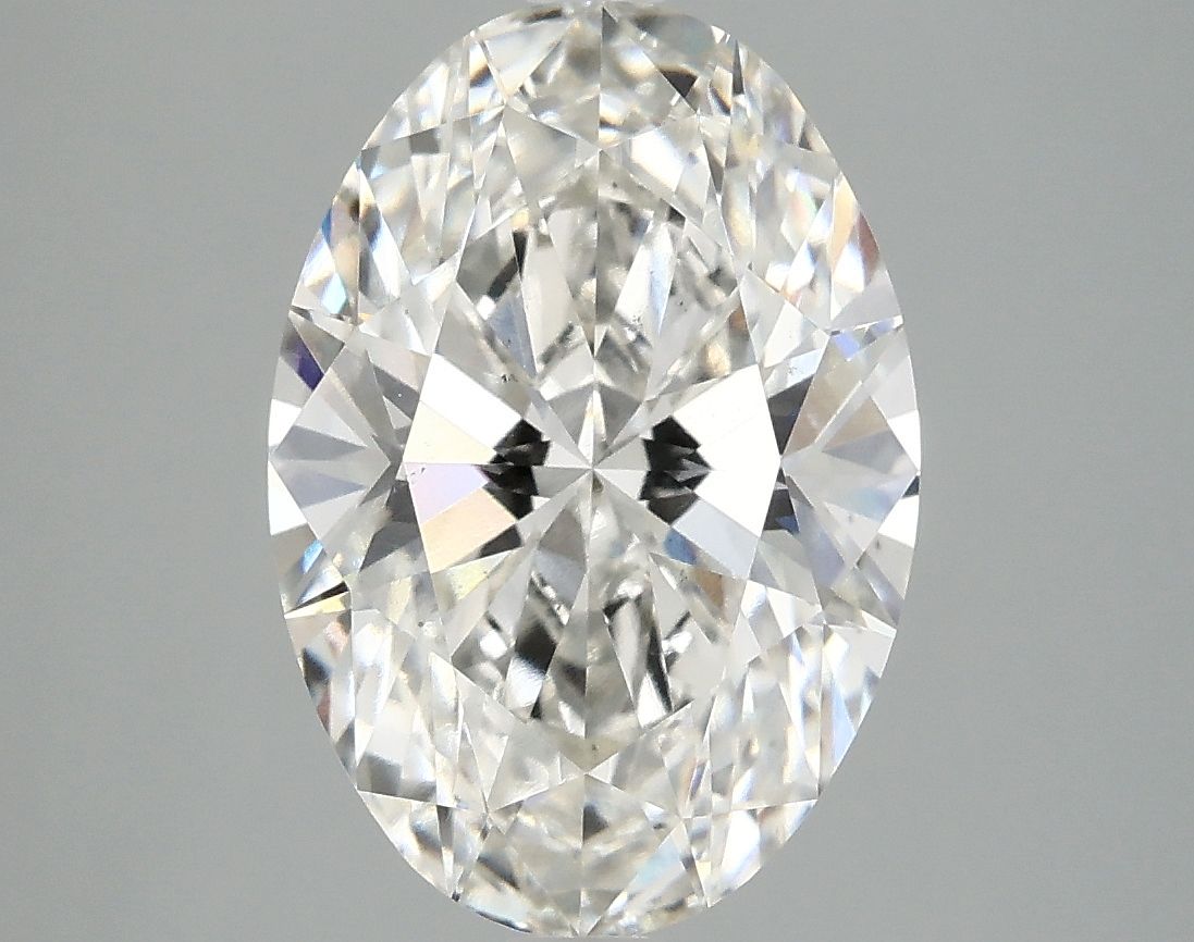 3.86 ct. oval Lab Grown Diamond front image