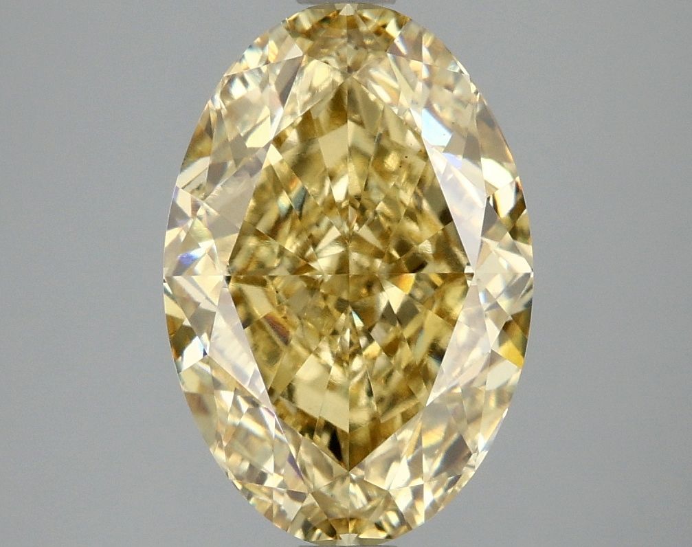 4.06 ct. oval Lab Grown Diamond front image