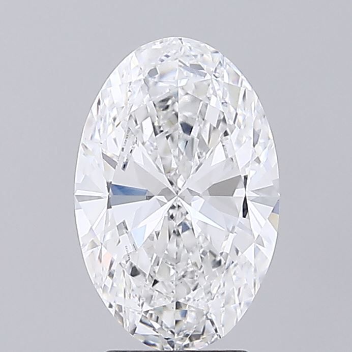 3.01 ct. oval Lab Grown Diamond front image