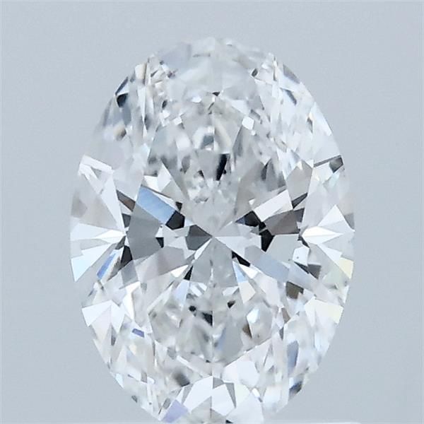 1 ct lab-grown Oval Diamond