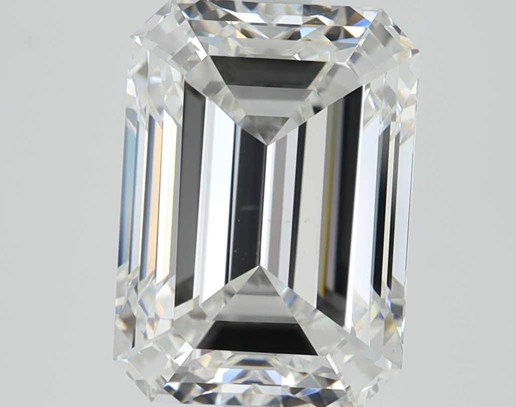 5.02 ct. emerald Lab Grown Diamond front image