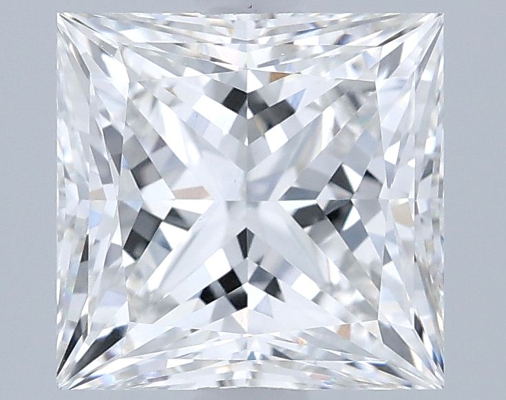 2.09 ct. princess Lab Grown Diamond front image