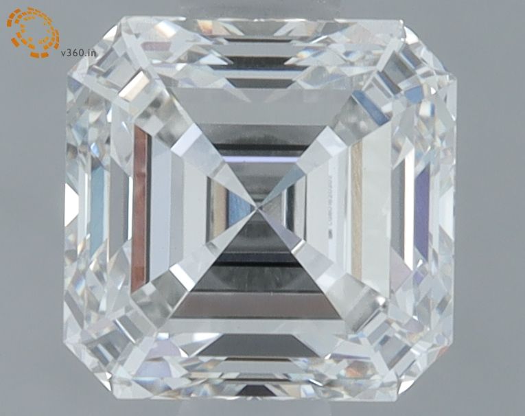 1.06 ct lab-grown Asscher Diamond