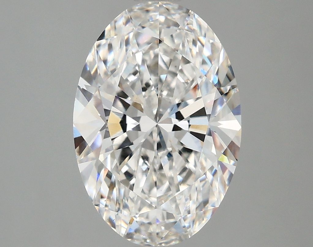 3.04 ct. oval Lab Grown Diamond front image