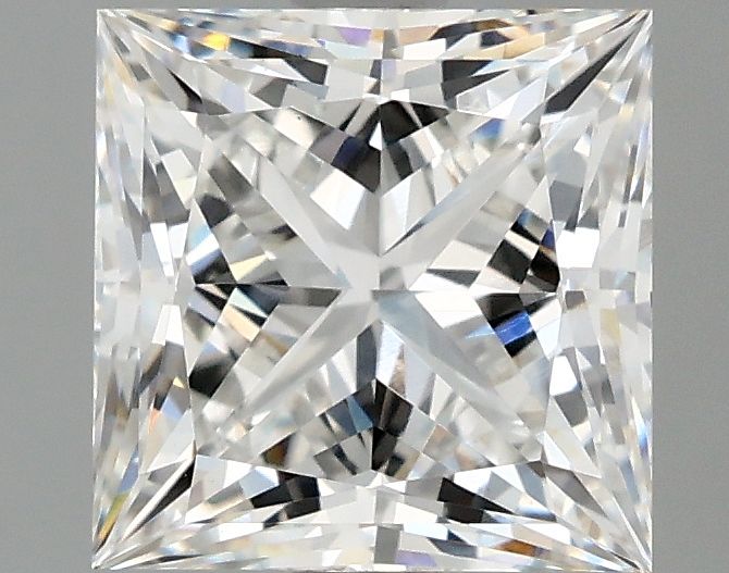 2.10 ct. princess Lab Grown Diamond front image