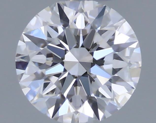 0.19 Carat Round Diamond D VVS2