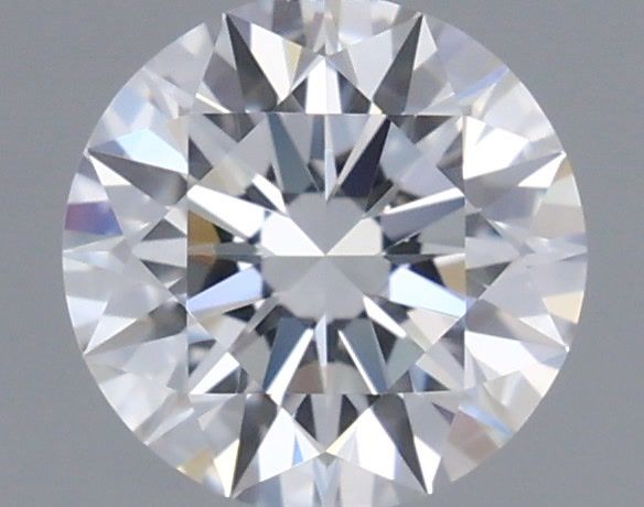 ROUND 0.62ct D VVS1 EX EX EX MED