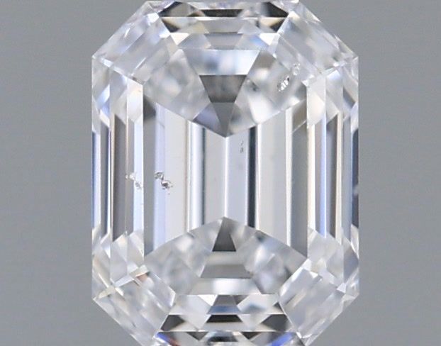 Diamant Asscher 0.40 ct - Couleur D - Pureté SI2