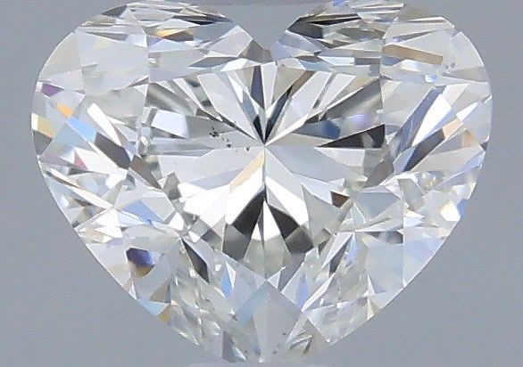 0.41 Carat H SI1 Heart Diamond