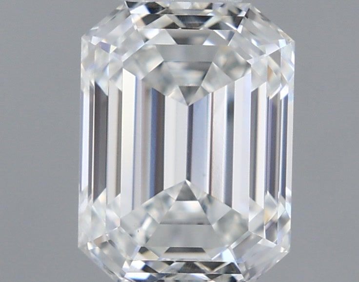 0.85 ct. emerald Lab Grown Diamond front image