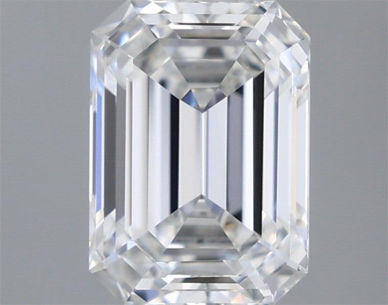 0.72 ct. emerald Lab Grown Diamond front image