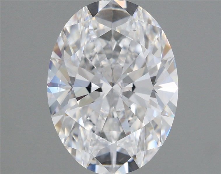 2.01 ct. oval Lab Grown Diamond front image