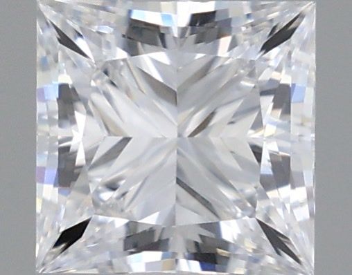 0.74 ct. princess Lab Grown Diamond front image