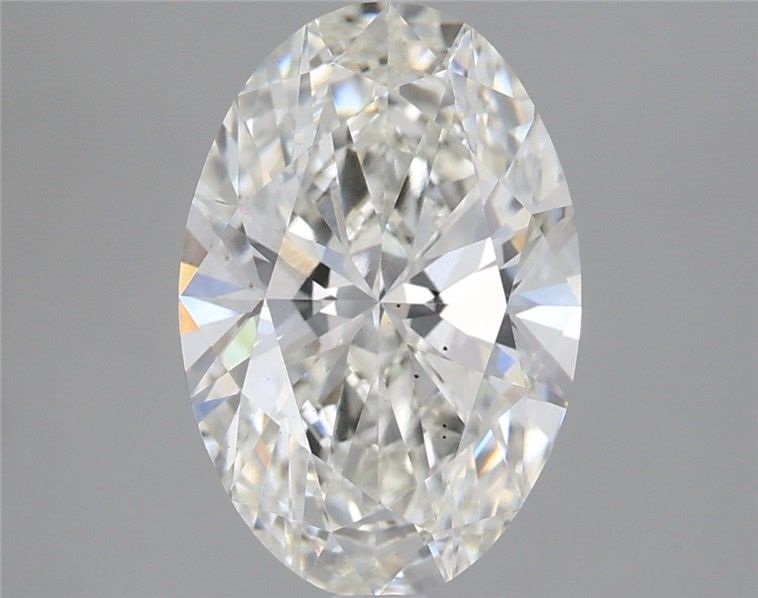 2.66 ct. oval Lab Grown Diamond front image