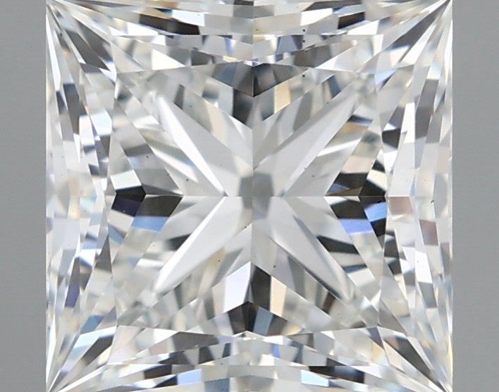 2.56 ct. princess Lab Grown Diamond front image