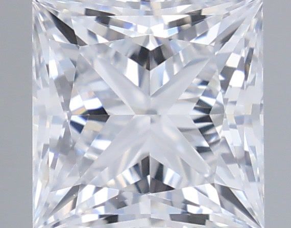 0.67 ct. princess Lab Grown Diamond front image