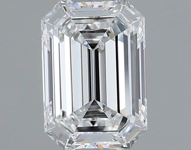 0.71 Carat Emerald Diamond E IF
