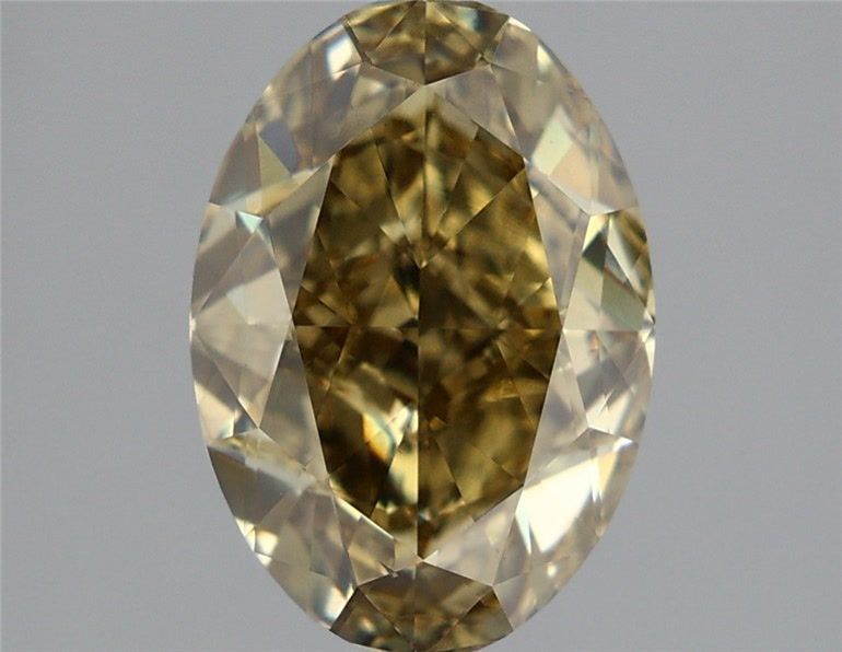3.08 ct. oval Lab Grown Diamond front image