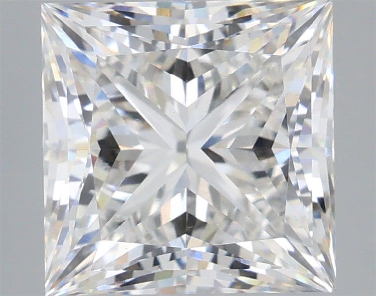 5.04 ct. princess Lab Grown Diamond front image