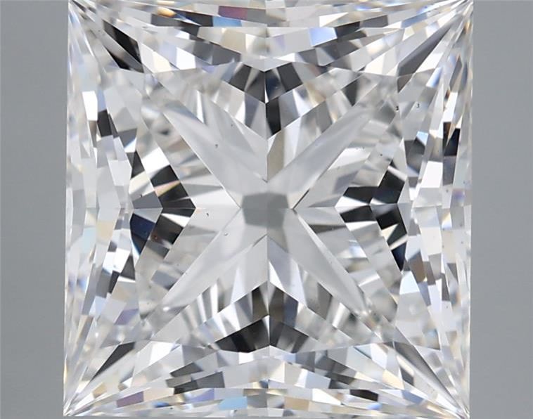 7.03 ct. princess Lab Grown Diamond front image