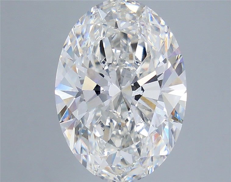 5.22 ct. oval Lab Grown Diamond front image