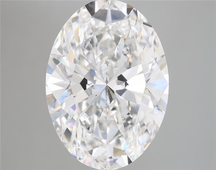 5.52 ct. oval Lab Grown Diamond front image