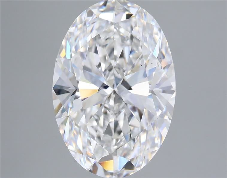 4.56 ct. oval Lab Grown Diamond front image