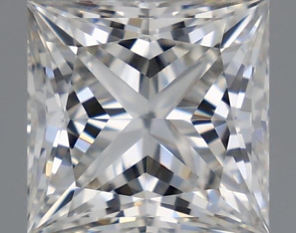 0.86 ct. princess Lab Grown Diamond front image