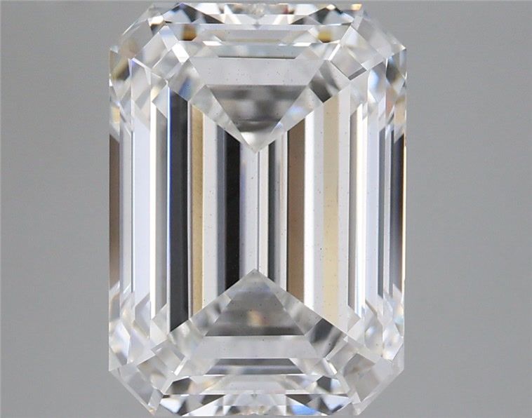 5.43 ct. emerald Lab Grown Diamond front image