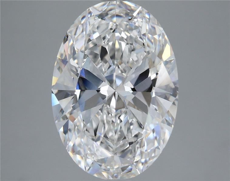 5.31 ct. oval Lab Grown Diamond front image